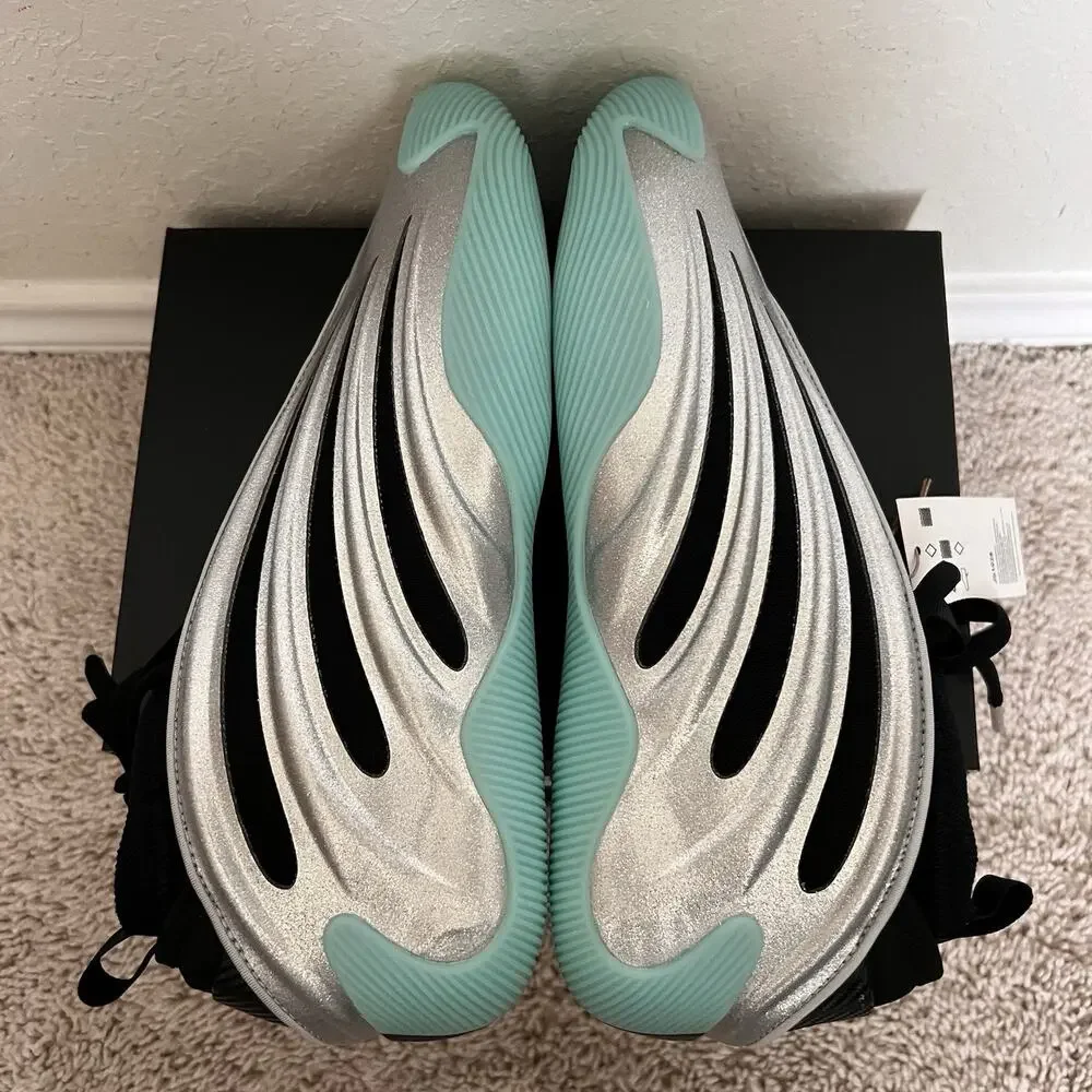 adidas Harden Vol. 9 UNO JS1028 Men Size 10.5 Silver Aqua NWT